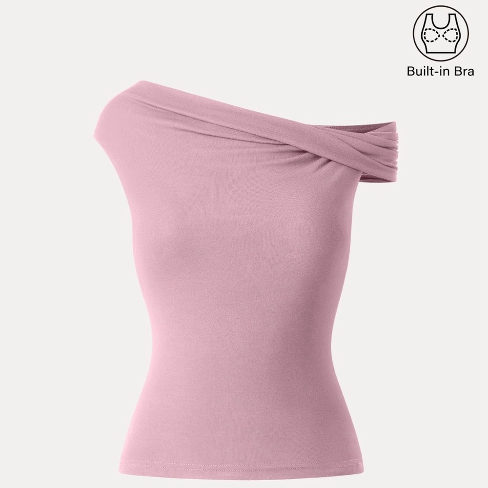 Multi-wear Versatile Necklines Brami Top - Rose Mauve